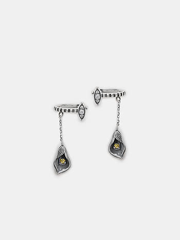 Lily of Breeze Earrings in 925 Silver