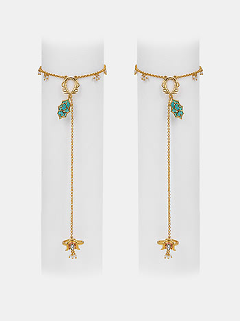 Sagai Shor Foot harness in Gold Plated 925 Silver