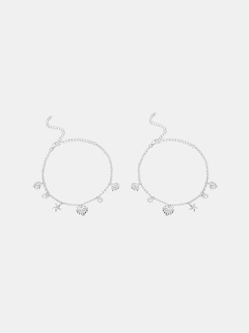 Shell Yeah Anklet in 925 Silver