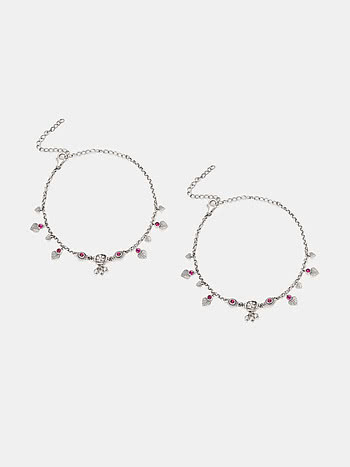 The Saviour Anklet Crafted in 925 Silver