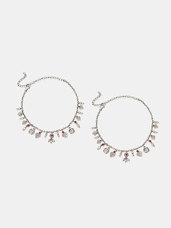 The Protector Anklet Crafted in 925 Silver