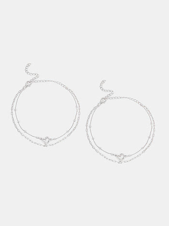 Midnight Memories Anklet in 925 Silver