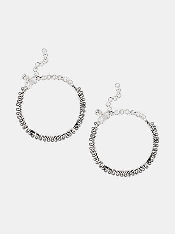 Curiosity Anklets in 925 Silver