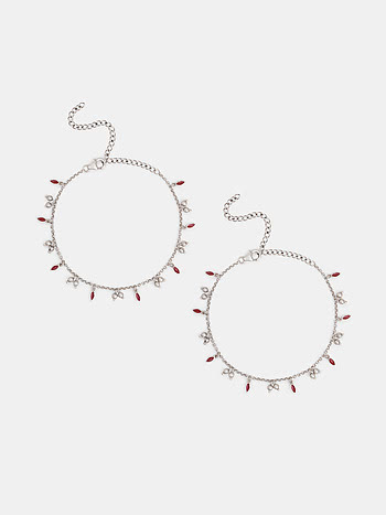Pallavi Anklet in 925 Silver