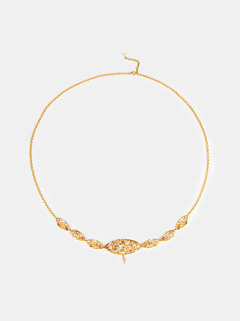 Dancing Dulhan Waist Band in Gold Plated 925 Silver