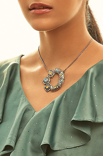 Antique Karmuka Sculpture Necklace Antique Karmuka Sculpture Necklace