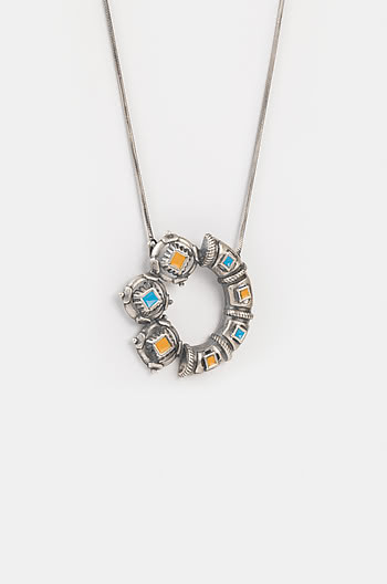 Antique Karmuka Sculpture Necklace