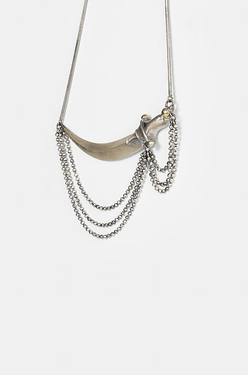 Antique Rukhsana Sword Necklace
