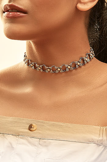 Antique Mangammal Chain Choker