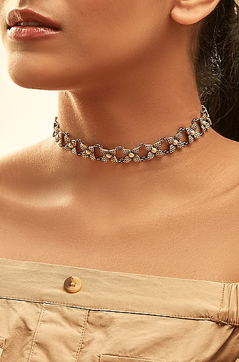Antique Mangammal Chain Choker Antique Mangammal Chain Choker