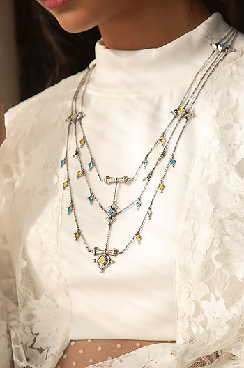 Antique Jeta Vent Necklace
