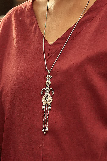 Antique Hazrat Sword Necklace