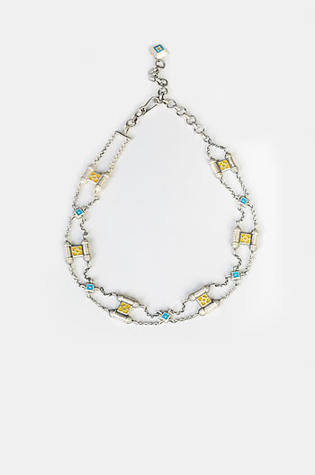 Antique Asat Wall Necklace