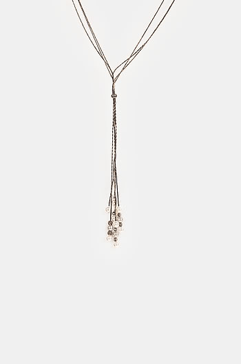 Midnight Sky Necklace in Black Rhodium Plating