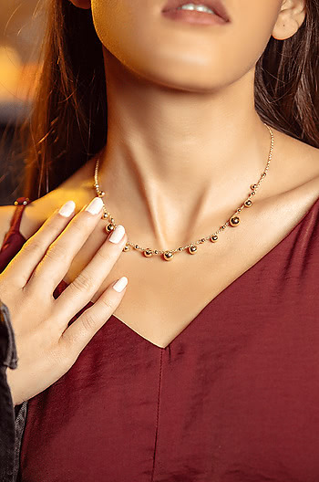 Dance Again Necklace in Gold Plating