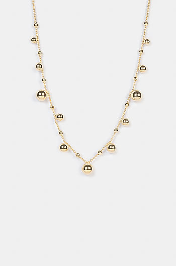 Dance Again Necklace in Gold Plating