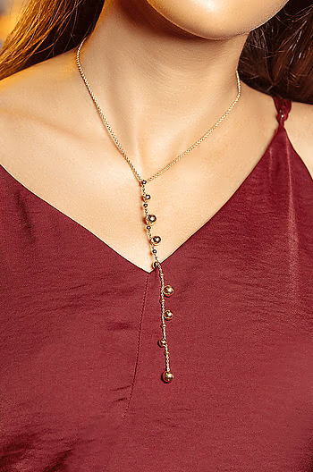 Last Friday Night Necklace in Gold Plating