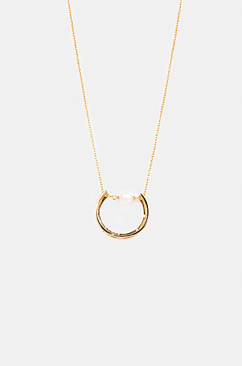 So Wearable Necklace in Gold Plating