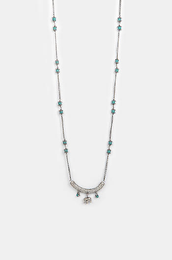 Antique Long Tusklist Necklace