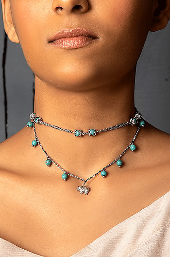 Antique Tough Hides Necklace