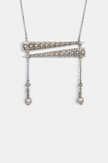 Antique Dadis Club Lunch Necklace