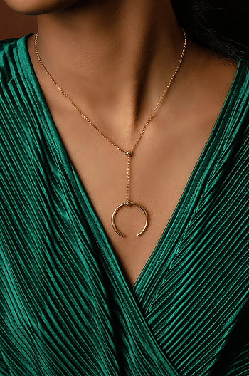 Beautiful People Necklace in Gold Plating