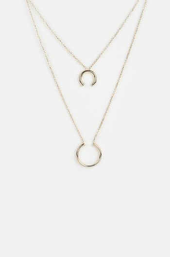 Handmade Heaven Necklace in Gold Plating