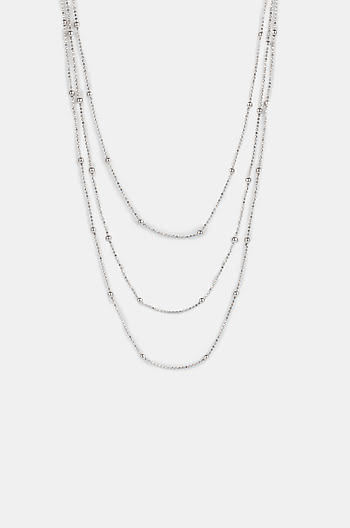 California Gurls Necklace in Rhodium Plating