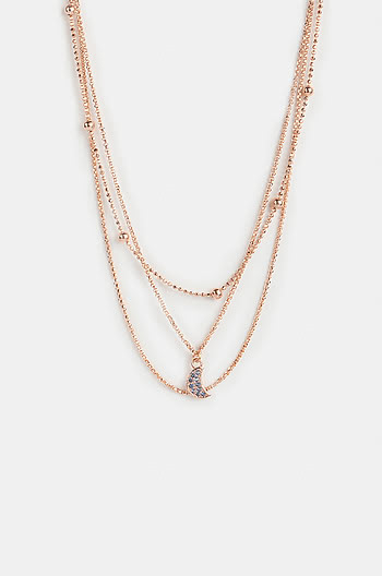 Teenage Dream Choker in Rose Gold Plating