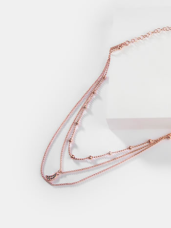 Teenage Dream Choker in Rose Gold Plated in 925 Silver