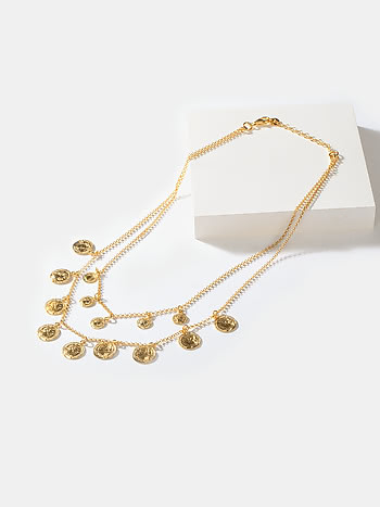 All In Necklace in Gold Plated 925 Silver