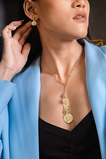 Make a Mint Necklace in Gold Plating