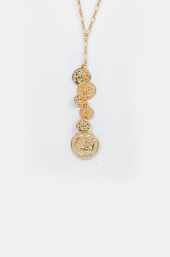 Make a Mint Necklace in Gold Plating