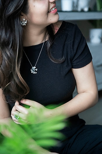 Hold Steady Necklace in 925 Silver