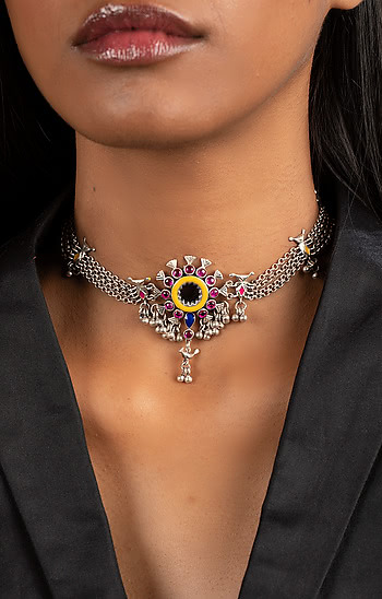Abla Bharat Style Choker