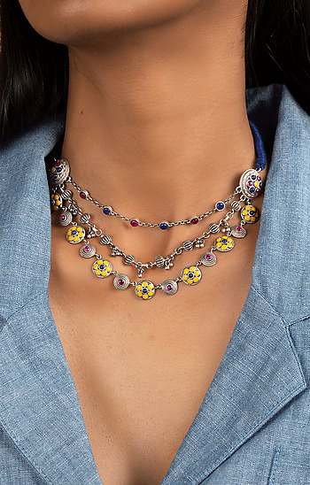 Phulwadi Work Necklace