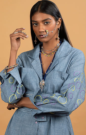 Phulwadi Work Necklace