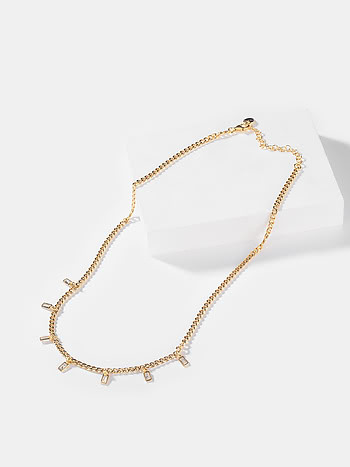 Party All Night Collar Necklace in Gold Plated in 925 Silver