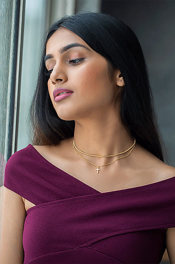 Let Loose Choker in Gold Plated in 925 Silver