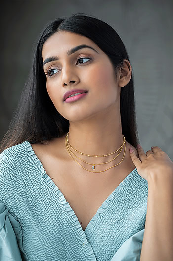 Teenage Dream Choker in Gold Plated in 925 Silver