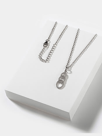 Walk Me Home Pendant Necklace in 925 Silver