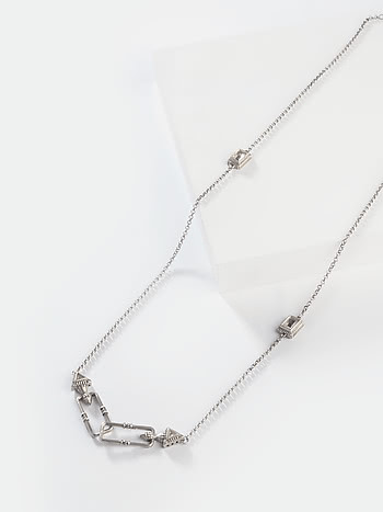 Nora Helmer Necklace in 925 Oxidised Silver