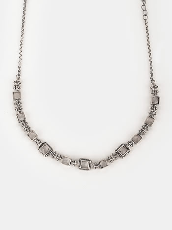 Eliza Doolittle Necklace Oxidised in 925 Silver