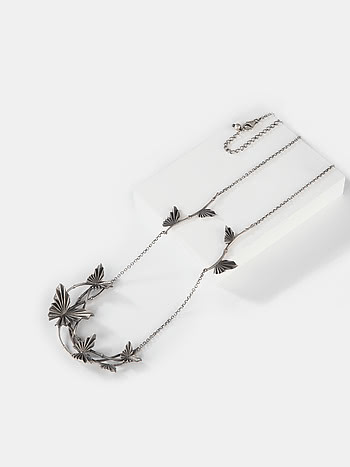 Oxidised Chasing My Crazy Thoughts Necklace in 925 Silver
