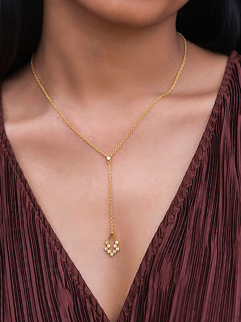 Hearts lariat necklace – Vita Ambita-vachngandaiphat.com.vn