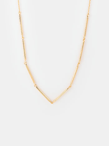 Linking Love Necklace in Gold Plated 925 Silver
