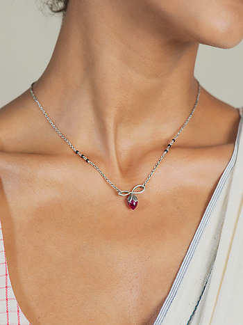 Silver Necklaces Designs starting @ Rs 