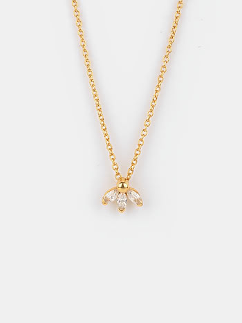 Mistletoe Mood Necklace in Gold Plated 925 Silver
