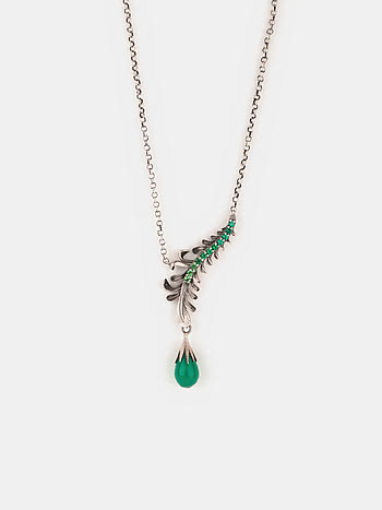 Buy Uncover Oxidized Necklace In 925 Silver from Shaya by CaratLane