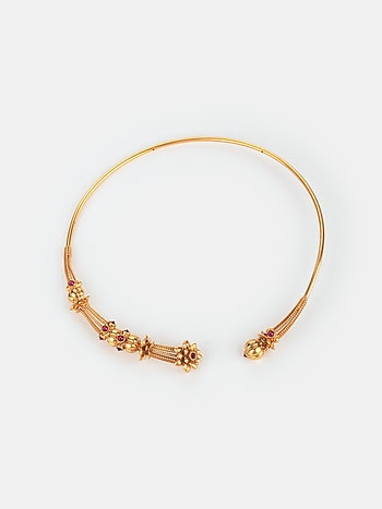 Peruviana Bloom Necklace in Antique Gold Plated 925 Silver